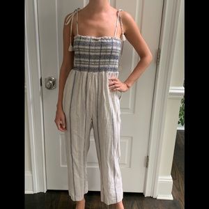 NWT Madewell Linen/Cotton Jumpsuit